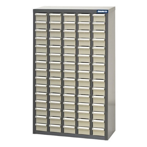 TRADEMASTER - PARTS CABINET METAL WITH ABS DRAWERS ST1 75 DRAWERS